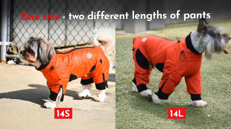 Pants length comparison
