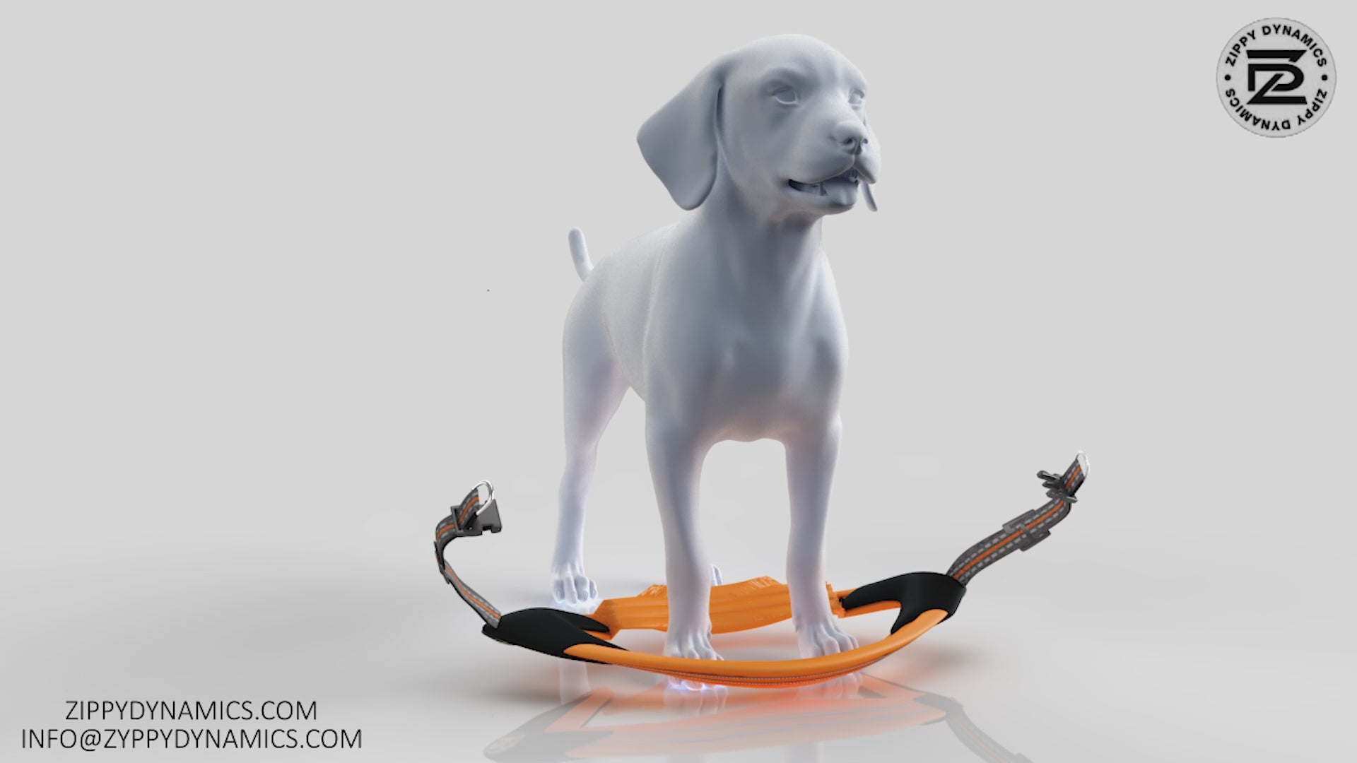 orange harness