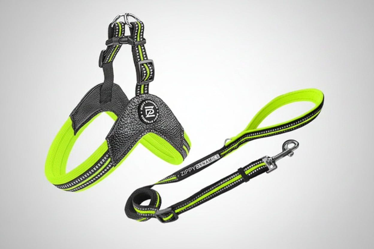 STRIDE. Step-In Harnesses and Leash Combo
